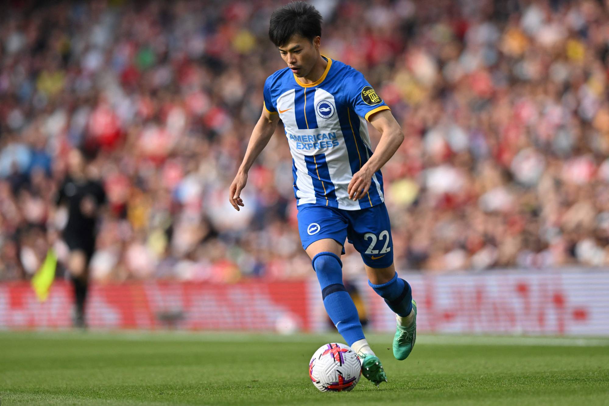 Kaoru Mitoma nhanh chóng trở thành trụ cột của Brighton